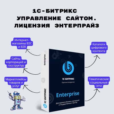 1С-Битрикс: Управление сайтом. Лицензия Энтерпрайз - купить в Крутце
